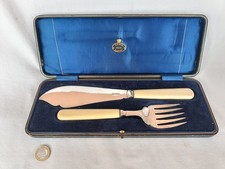 Set posate pesce Vintage