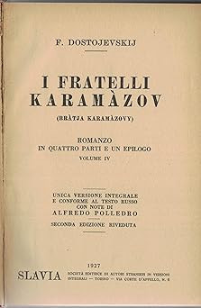 Fratelli karamazov vol iv - i,
