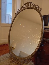 Specchio ovale da parete