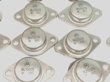 6 paia | MJ15024 NPN + MJ15025
