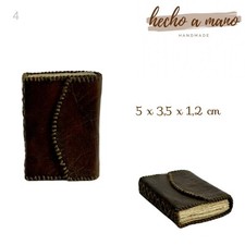 Libro miniatura cuero