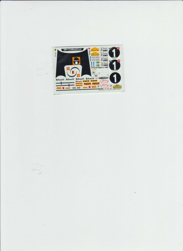 Decal racing43 porsche - decal, racing43:porsche