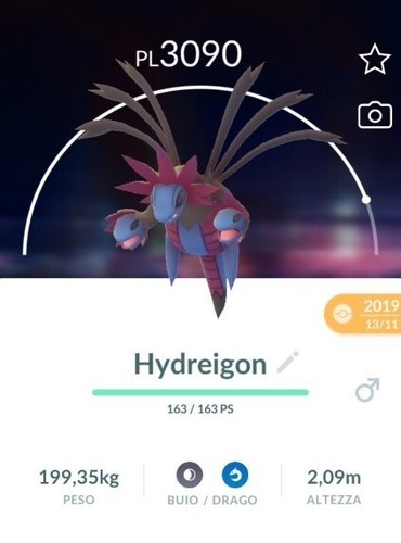 Pokémon hydreigon - hydreigon,