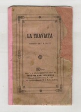 La Traviata. Libretto di