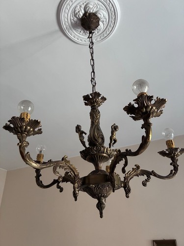 Antico lampadario napoleone - lampadario,