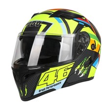 Casco integrale moto valentino - casco,