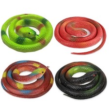4 pezzi serpenti realistici in