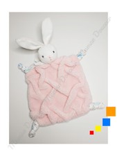 Doudou Plat/Mouchoir Lapin