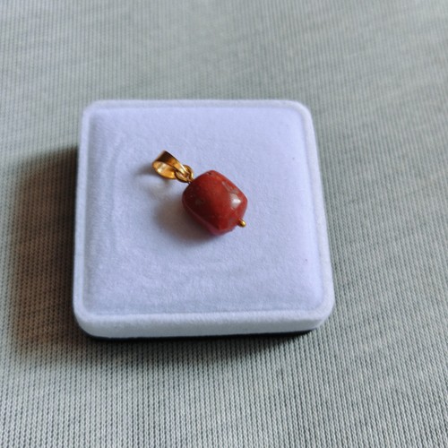 Ciondolo perle corallo - , rosso