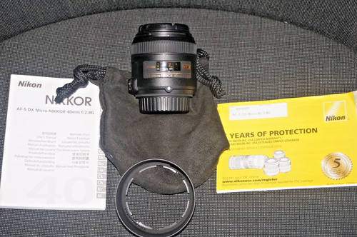 Nikon micro nikkor 40mm - af-s,