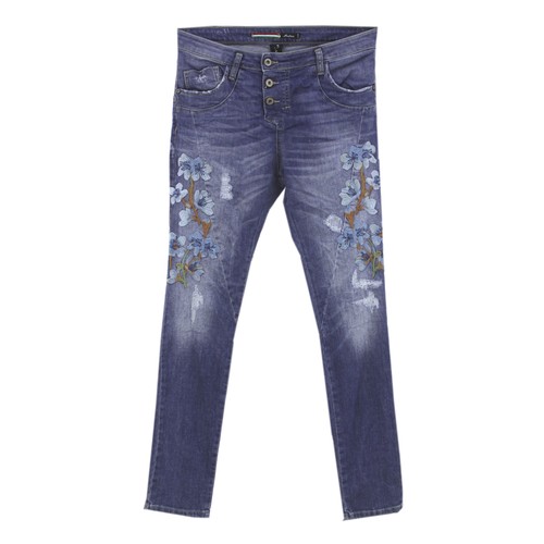 Pantaloni jeans donna please - pantaloni,