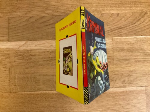 Kriminal 288 originale 1971 - n.288,