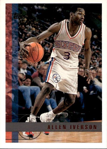 Card nba allen iverson topps - card,