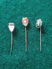 Pins Vintage 3 Spille TEMATICA Squadre di Calcio  Scudetti-ORIGINALI-1950-'70