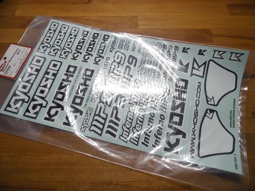 Kyosho ifd403w decals inferno - ifd403w,