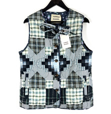 Gilet trapuntato Damson Madder