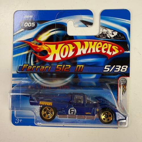 Hot wheels ferrari 512 2006 - wheels,