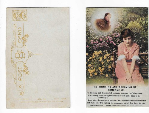 Cartolina originale inglese - cartolina,