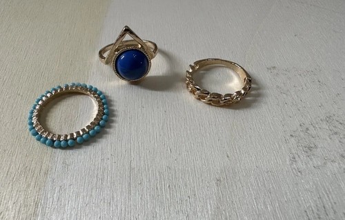 Anelli vintage colore - oro, e