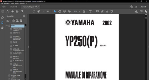 Manuale officina yamaha - officina,