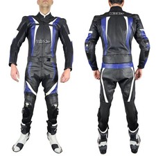 Tuta moto pelle divisibile separabile 2 due pezzi giacca e pantalone taglia 50 M