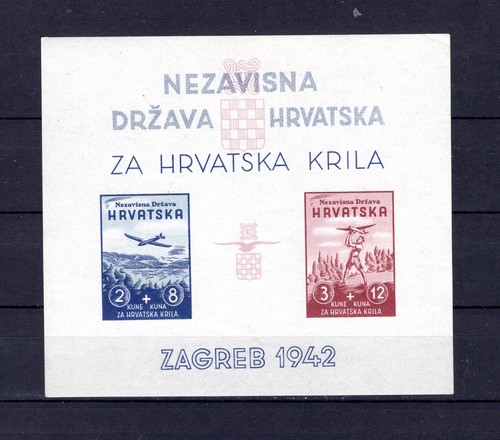Croazia 1942 blocco - 1942,