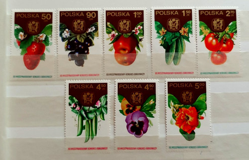 Set vegetale mnh polska - vf,