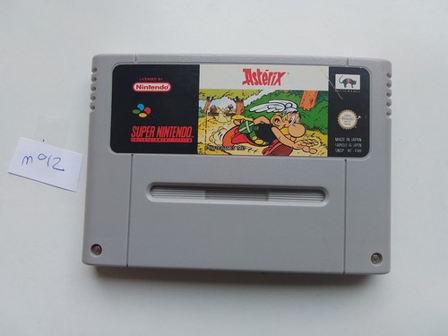 Astérix sur super nintendo - astérix,