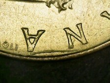 20 LIRE 1972 ERRORE - BORDO