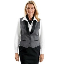 Gilet donna lana nero elegante