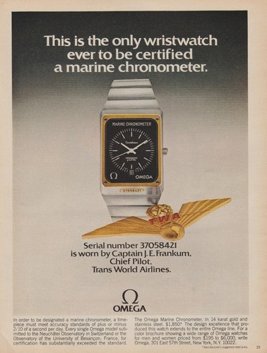 Orologi omega 1978 - orologi, marine