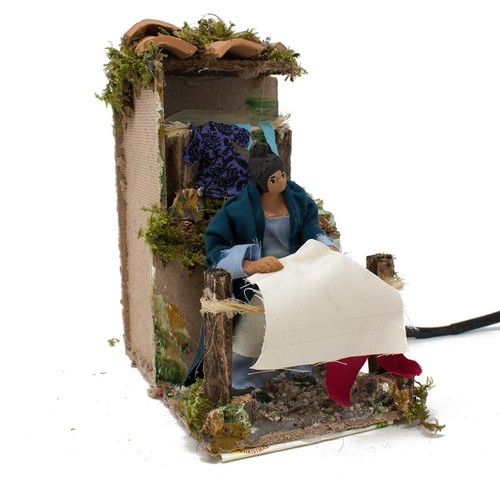 Pastore per presepe - pastore, in