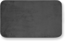 Tappeto MERLINO 40X70 Antracite ULTRASSORBENTE, Polyester