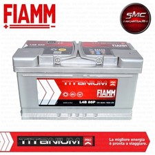 BATTERIA AUTO POSITIVO A DESTRA (DX) FIAMM TITANIUM PLUS 85Ah 760A Cod. L4B 85+
