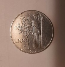100 LIRE MINERVA IN CONDIZIONI ECCELLENTI 1957