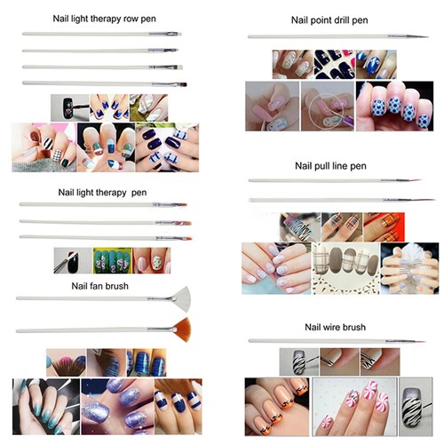 Kit pennelli nail brush - kit,