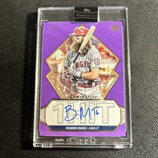 BRANDON MARSH AUTO 2022 Topps