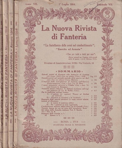 Nuova rivista fanteria - nuova,