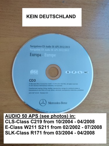 Navigazione mercedes audio - cd,