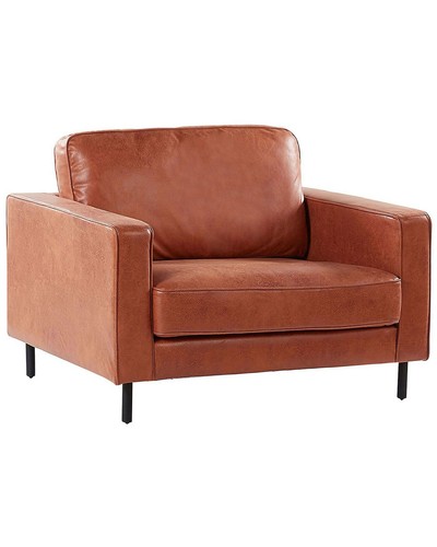 Poltrona marrone dorato - marrone,