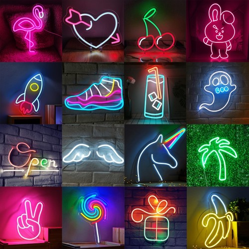 Insegna led neon luce - led, usb
