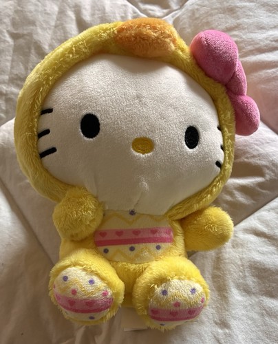 Peluche pulcino giallo hello - pulcino,