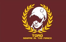 TORINO GRANATA BANDIERA FLAG