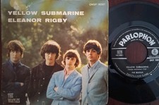 THE BEATLES - YELLOW SUBMARINE / ELEANOR RIGBY Italy QMSP 16397