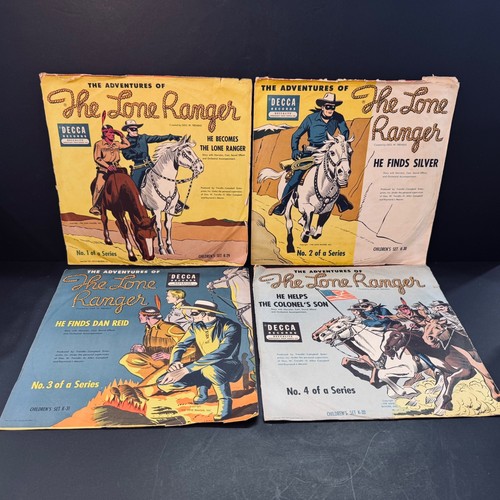 Lone ranger decca records - ranger, 78