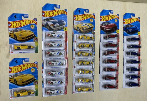 Ferrari hot wheels - wheels, di