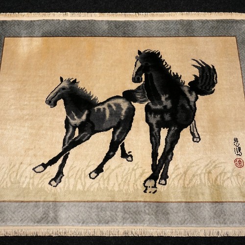 Tappeto seta cina 122 94 - di, x