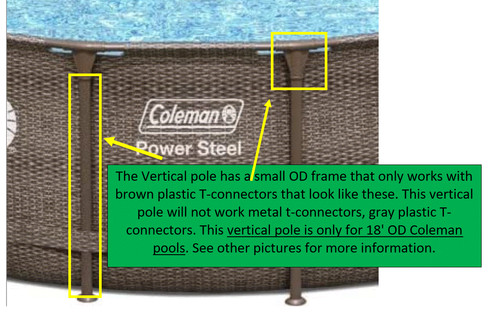 Coleman vertical leg od - leg,