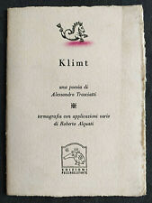 KLIMT (Alessandro Trasciatti) Termografia di Roberto Alquati Edizioni Pulcinoele