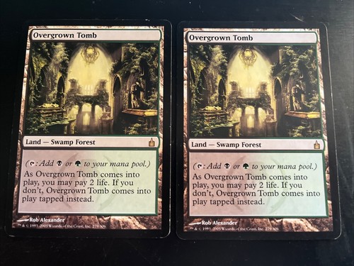 Mtg overgrown tomb - mtg,